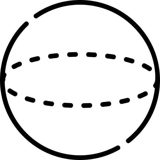 Sphere shapes 3d sphere icon