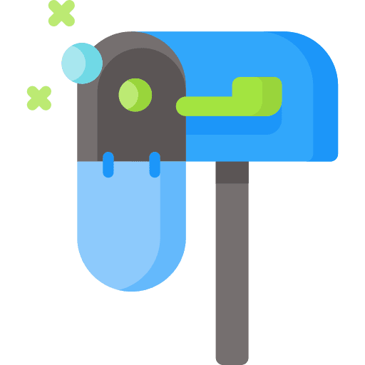 Mailbox communications mailbox message icon
