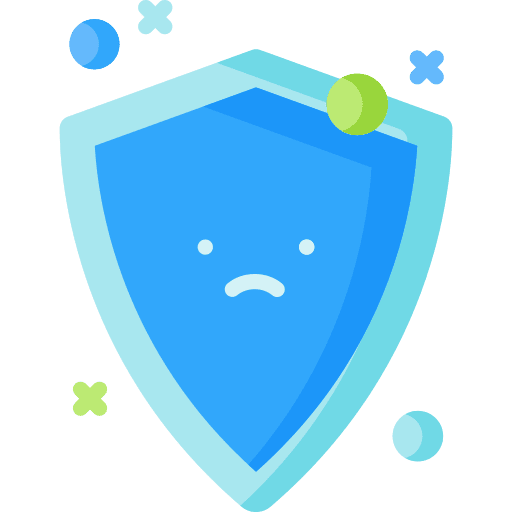 Shield security protection empty state icon