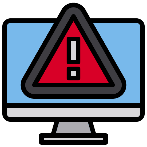 Error ui virus mistake icon