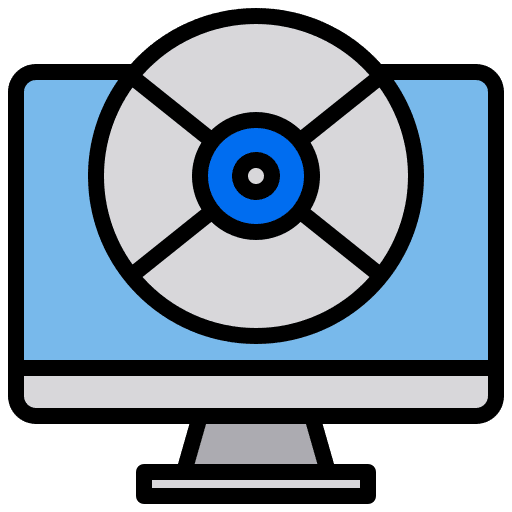 Disk install disk computer icon