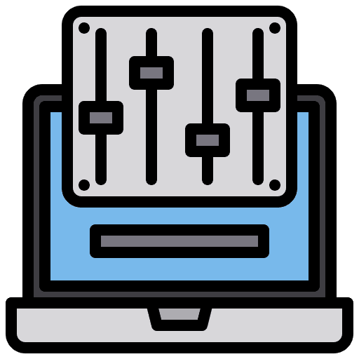Settings monitor settings computer icon
