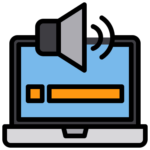 Sound volume ui computer icon