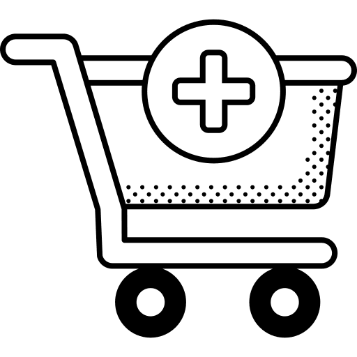 Add shopping store supermarket shop icon