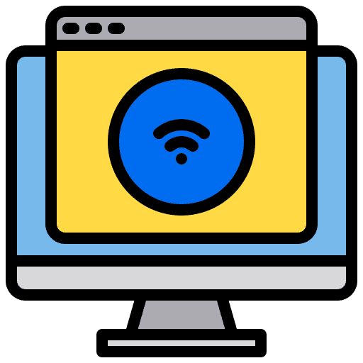 Wifi connection seo and web wifi icon