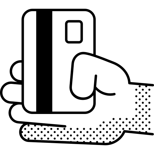 Credit card business and finance pay credit card icon