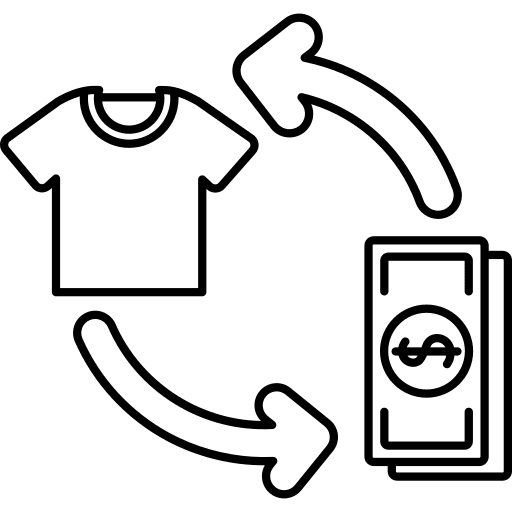 Exchange money exchange commerce and shopping icon