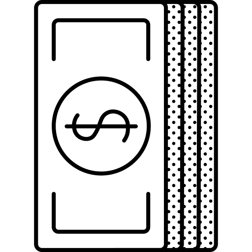 Money commerce and shopping dollar money icon