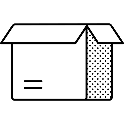 Box package packaging cardboard icon