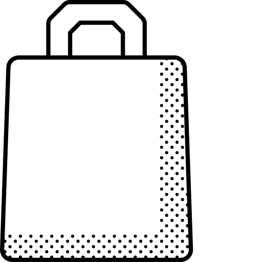 Shopping bag shopping bag commerce and shopping supermarket icon