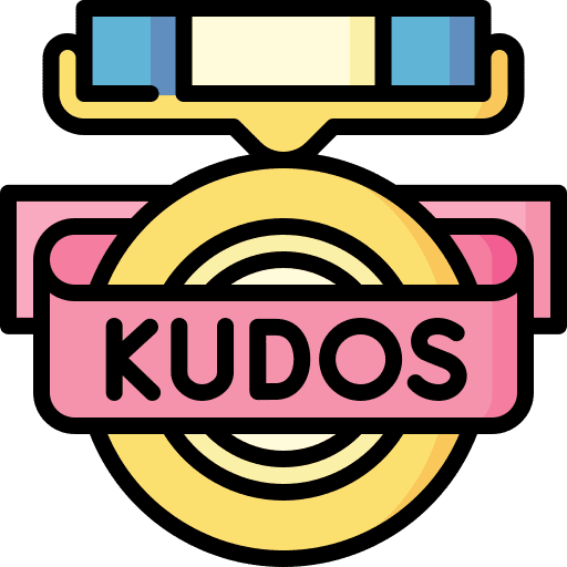 Kudos congratulation kudos reward icon