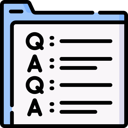 Faq question browser help icon