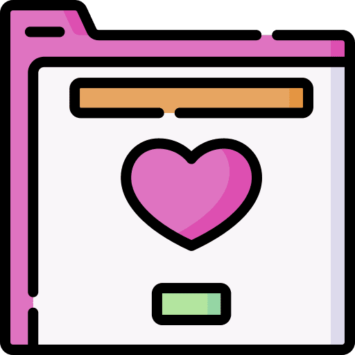 Favourite webpage favourite interface icon