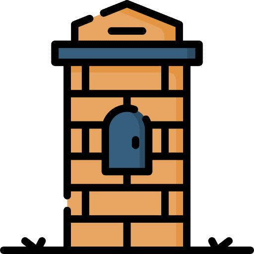 Mailbox postal service mailbox mail icon