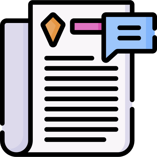 Newspaper news magazine journal icon