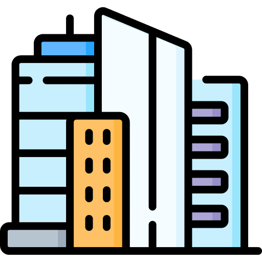 Skyscrapers downtown condo architecture icon