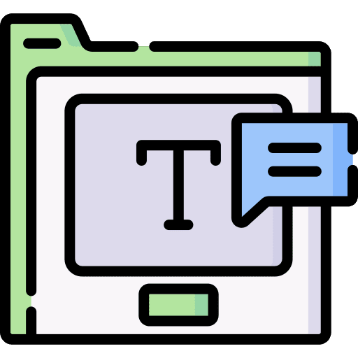 Template communications browser contact us icon