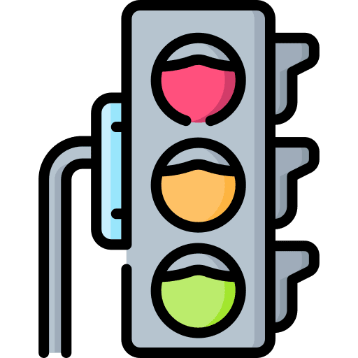 Traffic lights traffic lights stop signal road signal icon
