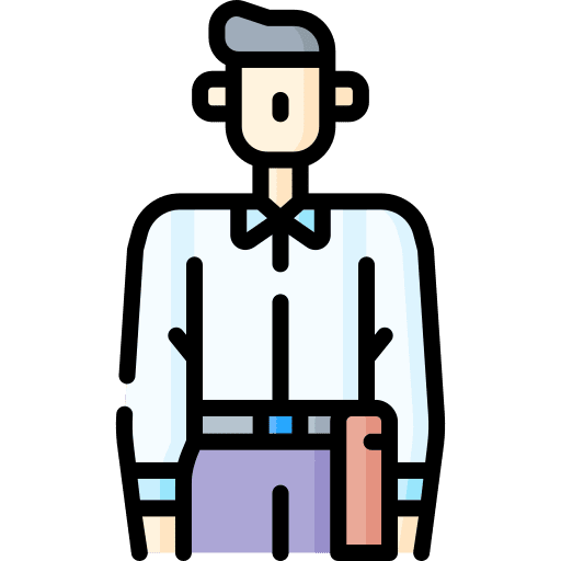 Worker profession business people icon
