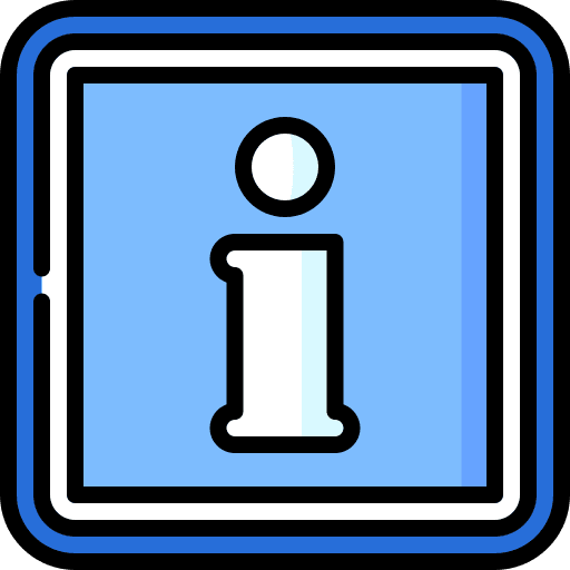 Information info signaling symbol icon