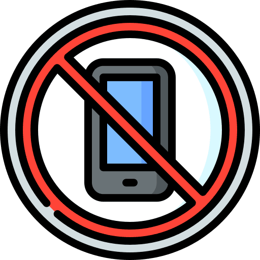 No phone smartphone no phone no cellphone icon
