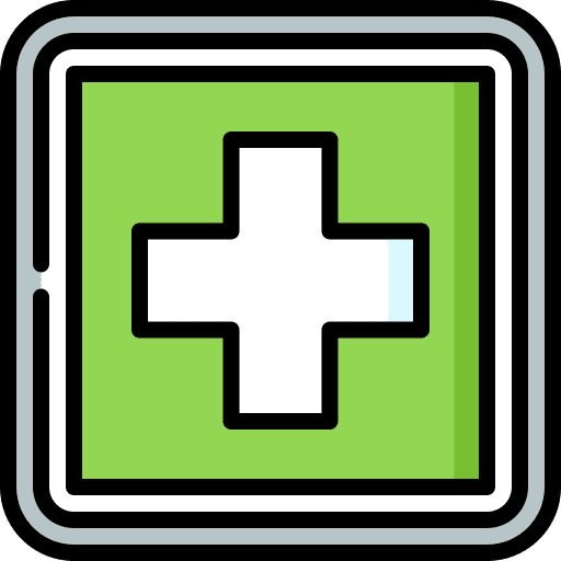 Pharmacy hospital cross pharmacy icon
