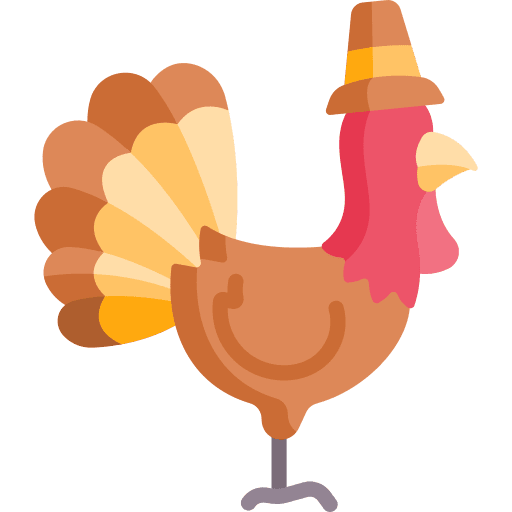 Thanksgiving animal thanksgiving farmer icon