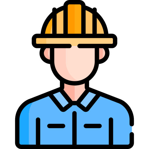 Labour day worker man avatar icon