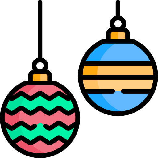 Christmas balls christmas christmas balls hanging icon