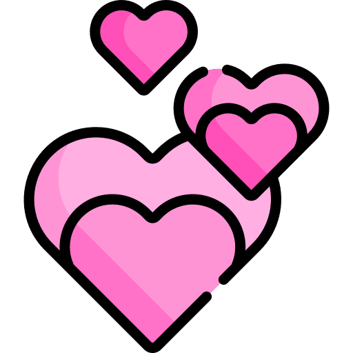 Valentines day like festivity love icon