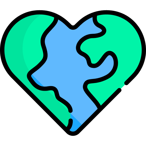 World humanitarian day planet world humanitarian day heart icon