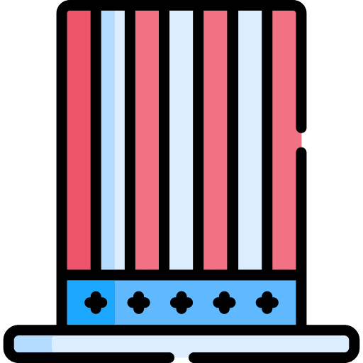 Independence day uncle sam american fashion icon