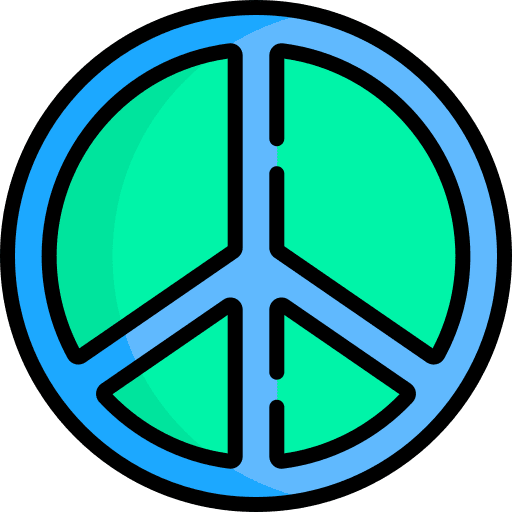 Peace day celebration cultures schedule icon