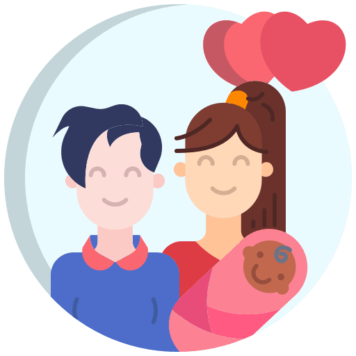 Family people user father icon