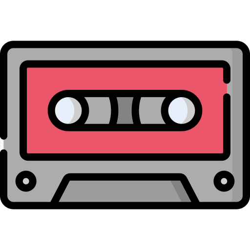 Cassette cassette cassette tape audio tape icon