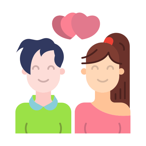 Couple lesbian love and romance homosexual icon