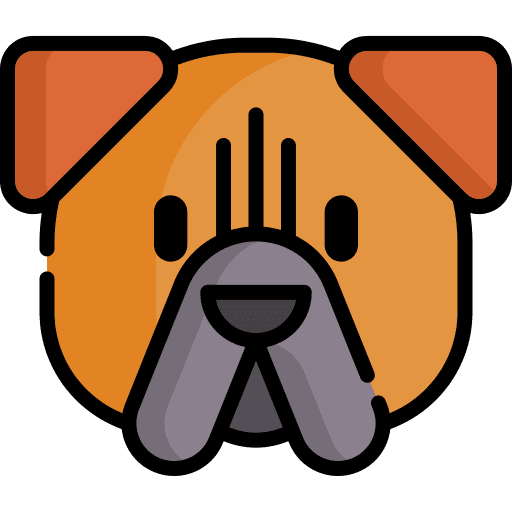 Bullmastiff pet zoology animals icon