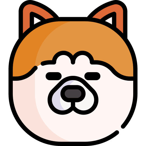 Akita akita animals zoology icon