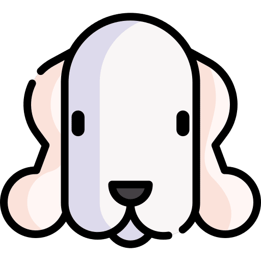 Bedlington terrier bedlington terrier pet zoology icon