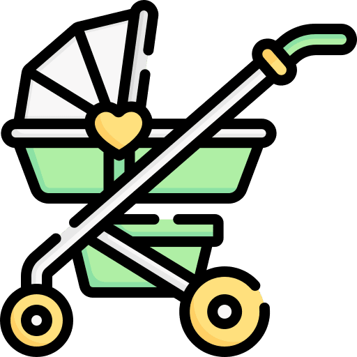 Baby stroller pram baby stroller baby carriage icon