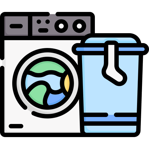Laundry laundry furniture and household cleaning icon