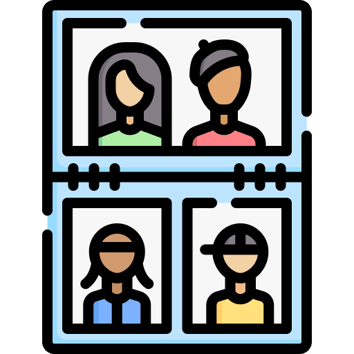 Photo album baby memories photo album icon