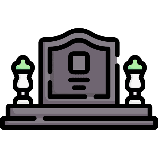 Tombstone tombstone death tomb icon