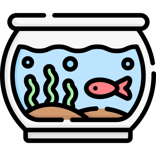 Fish bowl fish tank aquarium fish bowl icon
