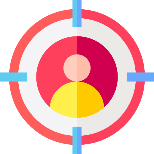 Focus ui close up portrait icon