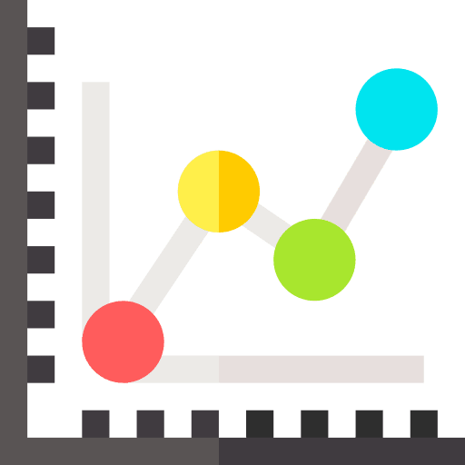 Analysis chart analysis business and finance icon