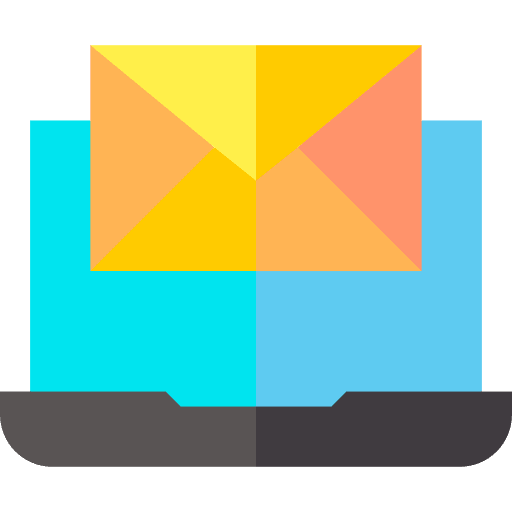 Email send marketing interface icon