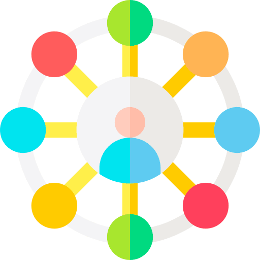 Team management employee sharing team management icon