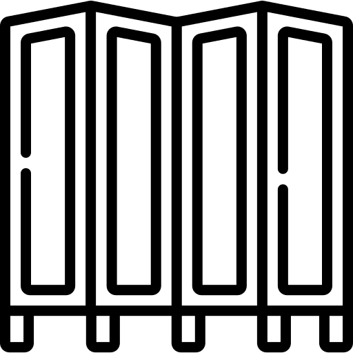 Folding screen folding screen furniture furniture and household icon