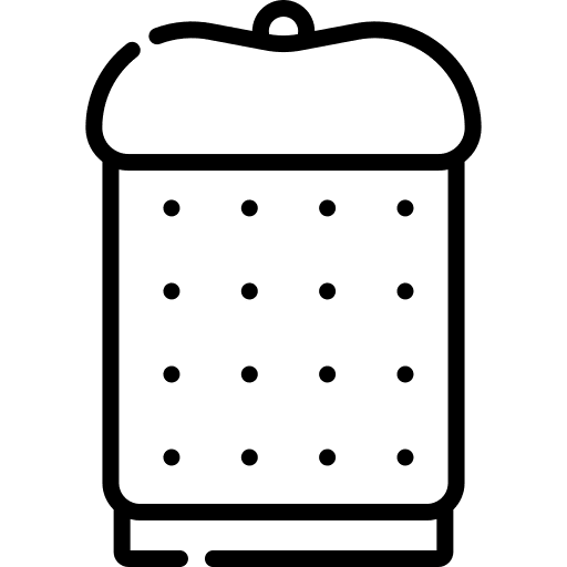 Stool buildings furniture and household chair icon